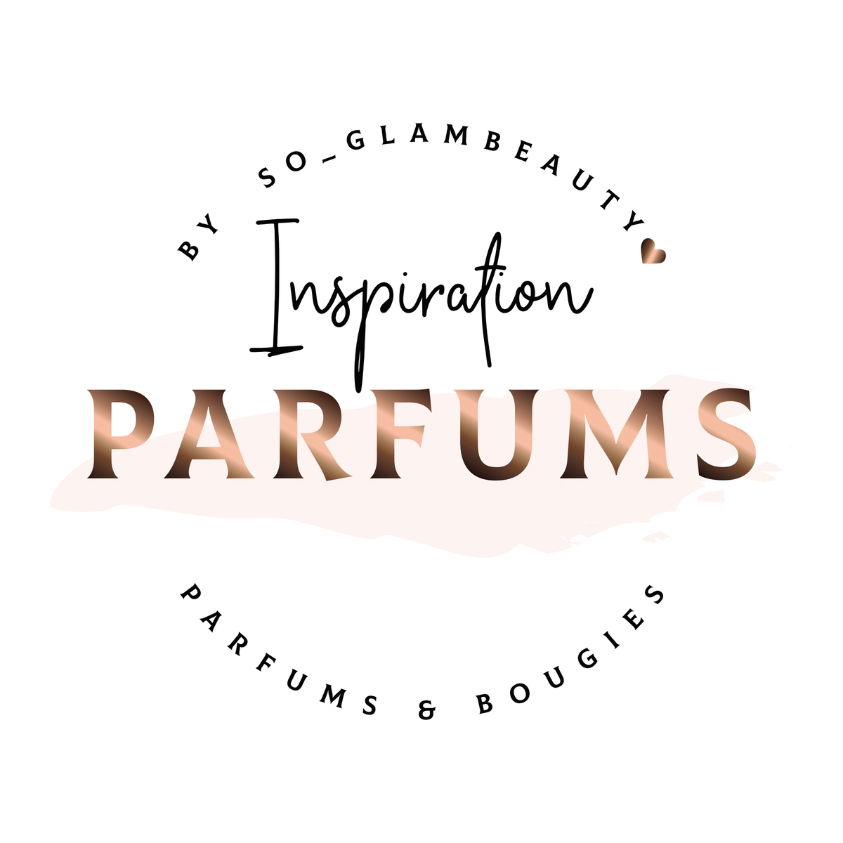 Logo inspiration sur un fond beige claire